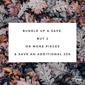 BUNDLE UP & SAVE. 🍂🍂